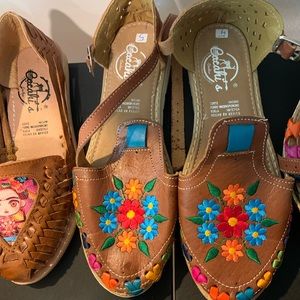 Mexican leather huarache